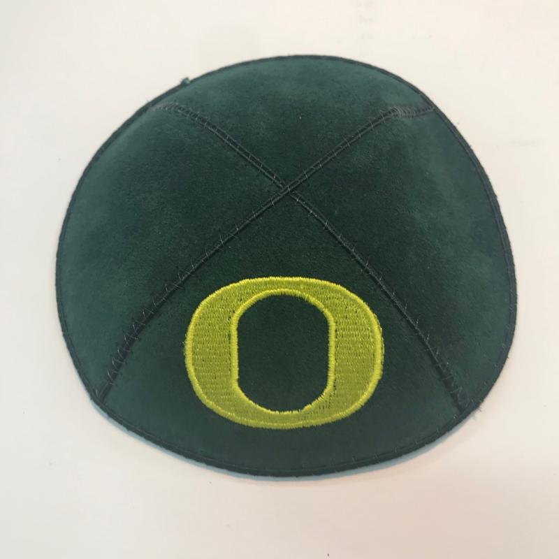 University of Oregon Kippah - Suede